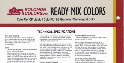 Soloman Ready Mix Colors